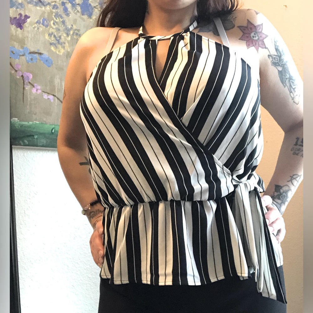 Classy cute Peplum Express Top